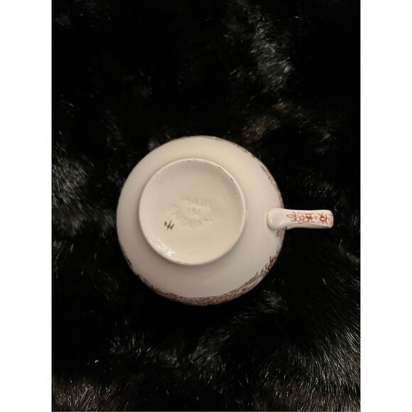 Windsor Ware Flying Turkeys Cups & Saucers Wild Turkeys Johnson Bros! - Picture 4 of 8